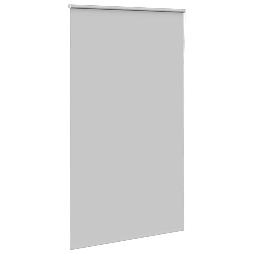 vidaXL Verdunkelungsrollo Hellgrau 140x210cm Stoffbreite 136,6cm