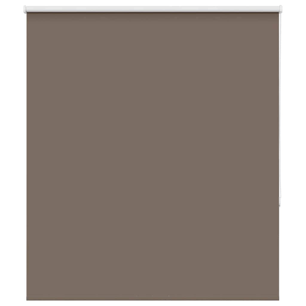 vidaXL Verdunkelungsrollo Kaffeebraun 130x130cm Stoffbreite 126,6cm