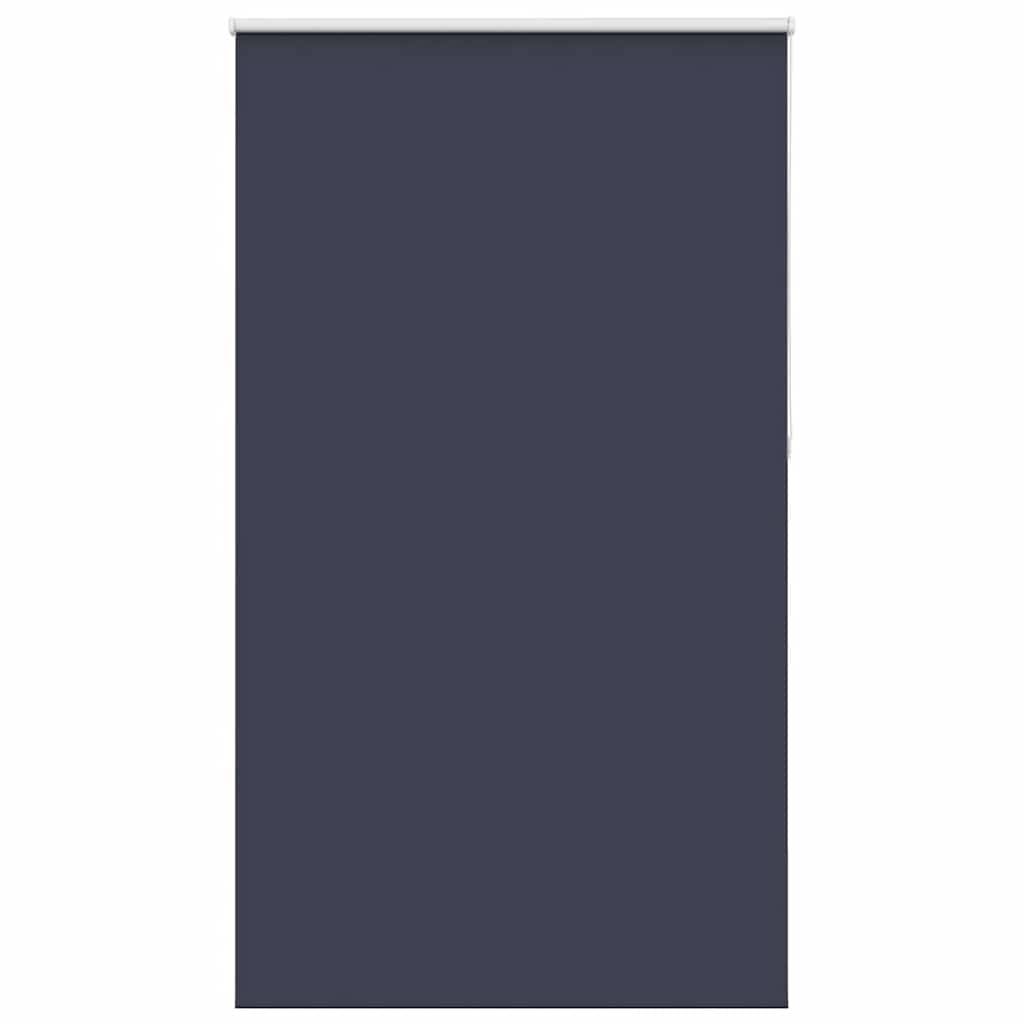 vidaXL Verdunkelungsrollo Marineblau 125x230 cm Stoffbreite 121,6 cm
