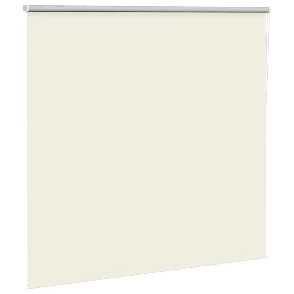 vidaXL Verdunkelungsrollo Cremeweiß 145x175cm Stoffbreite 141,6cm