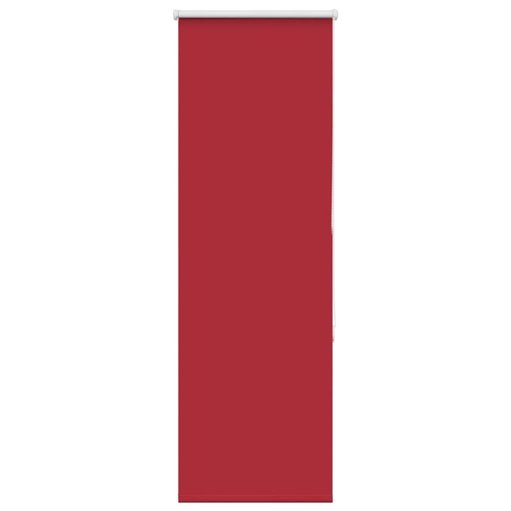 vidaXL Verdunkelungsrollo Rot 55x175 cm Stoffbreite 50,7 cm Polyester