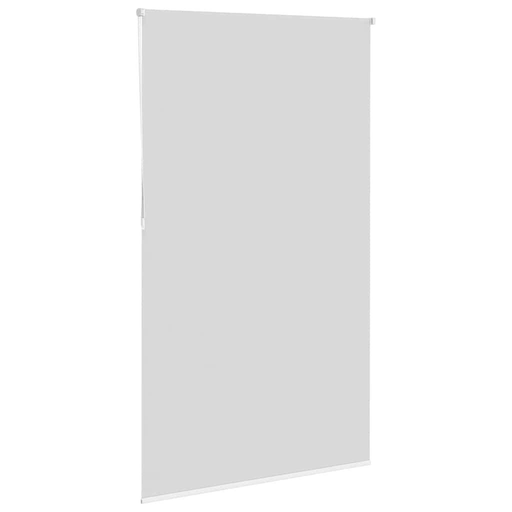 vidaXL Verdunkelungsrollo Weiß 140x230cm Stoffbreite 136,6cm Polyester