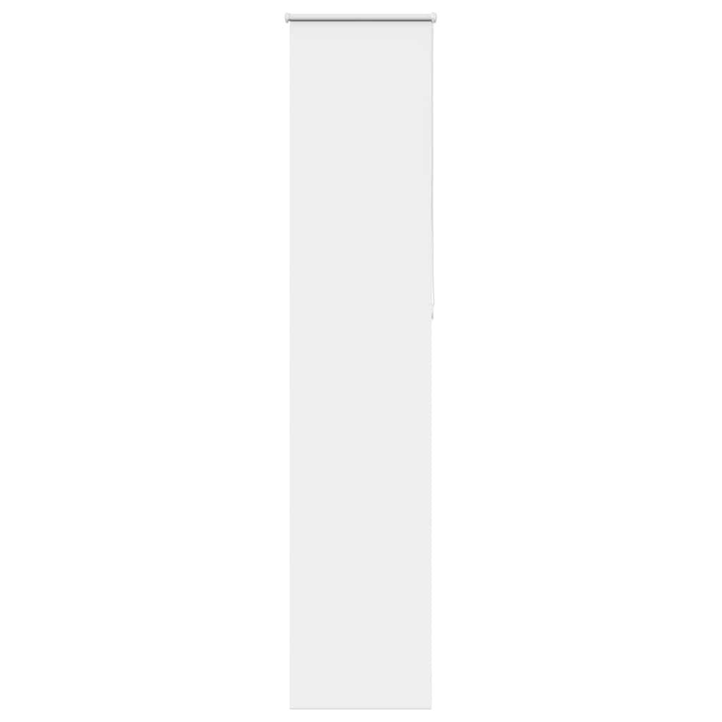 vidaXL Verdunkelungsrollo Weiß 50x210cm Stoffbreite 45,7 cm Polyester