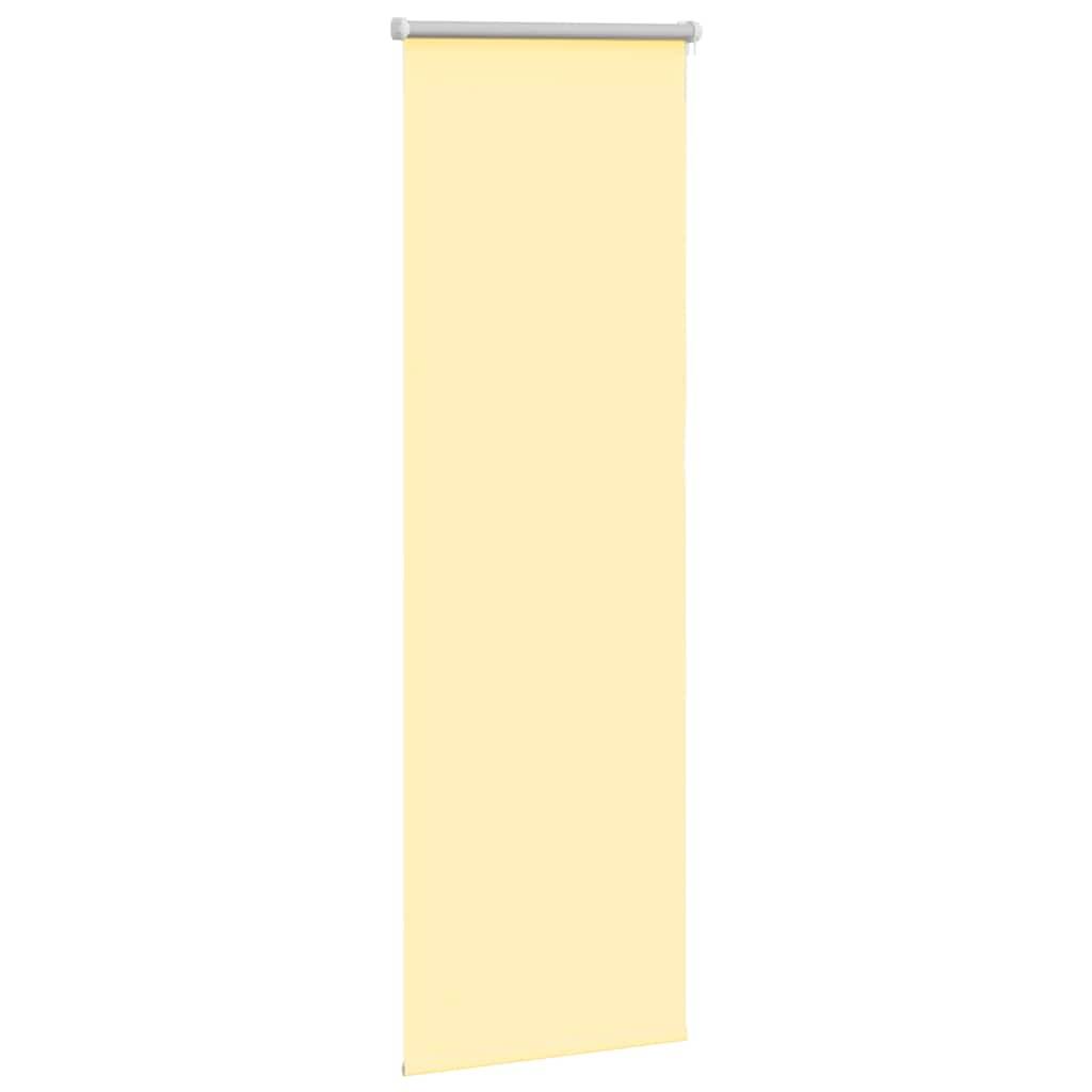 vidaXL Verdunkelungsrollo Gelb 40x175 cm Stoffbreite 35,7 cm Polyester