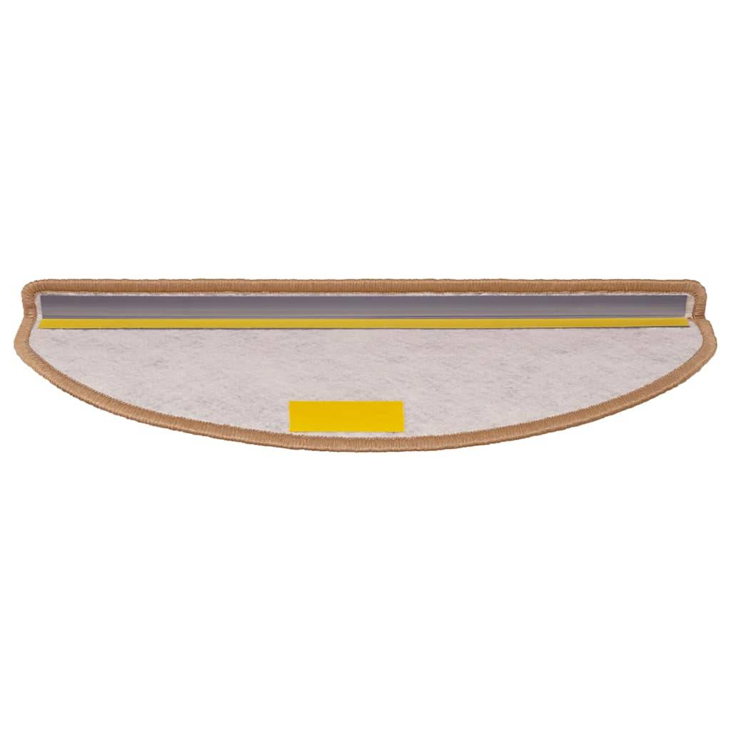 vidaXL Stufenmatten Selbstklebend Sisal-Optik 30Stk. 65x21x4cm Sisal