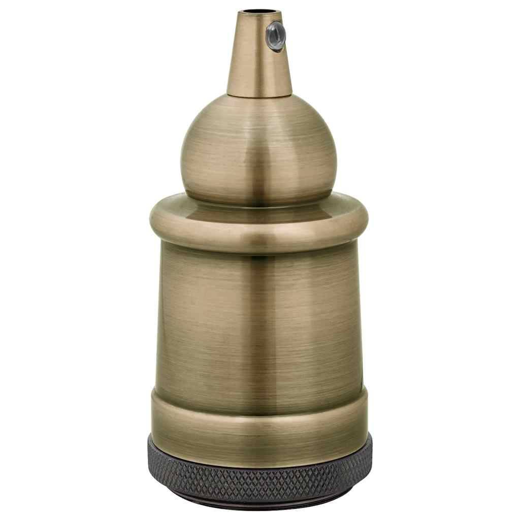 vidaXL Lampenfassungen 2 Stk. Bronze E27