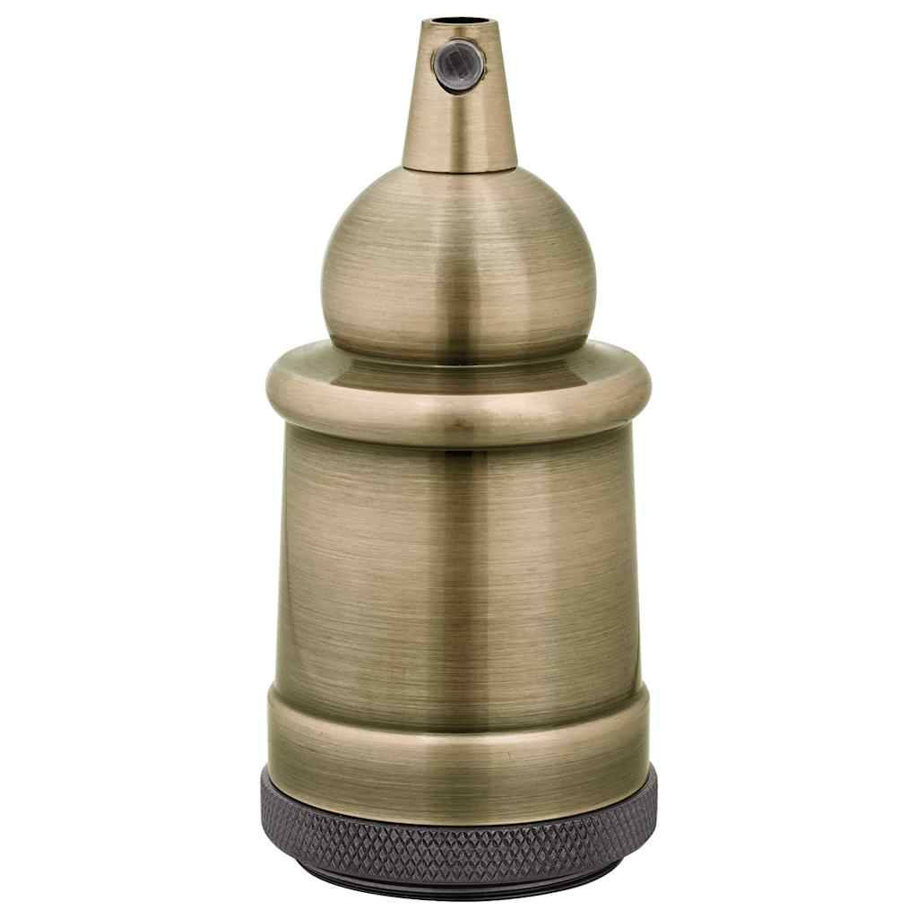 vidaXL Lampenfassungen 2 Stk. Bronze E27