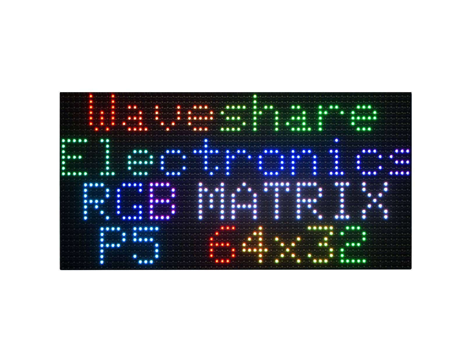 WaveShare RGB Full-Color LED Matrix Panel 64x32 Adjustable Brightness 5mm Pitch