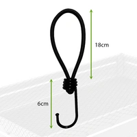 25 Stk. Spanngummi 18cm Expander mit Haken 5mm Universal Ladungssicherung für Planen und Anhängernetz 25 Stk. Spanngummi 18cm Expander mit Haken 5mm Universal Ladungssicherung für Planen und Anhängernetz