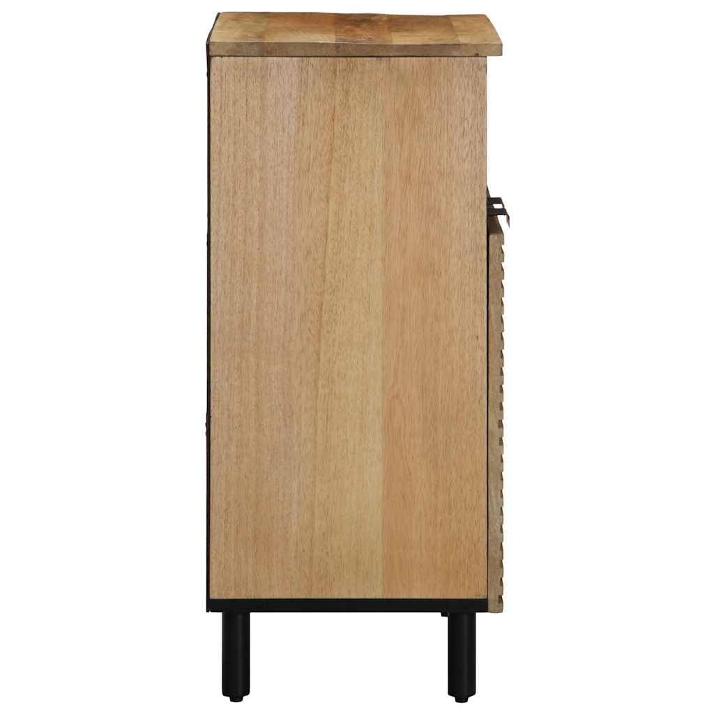vidaXL Sideboard Braun 60x33x75 cm Massivholz Mango