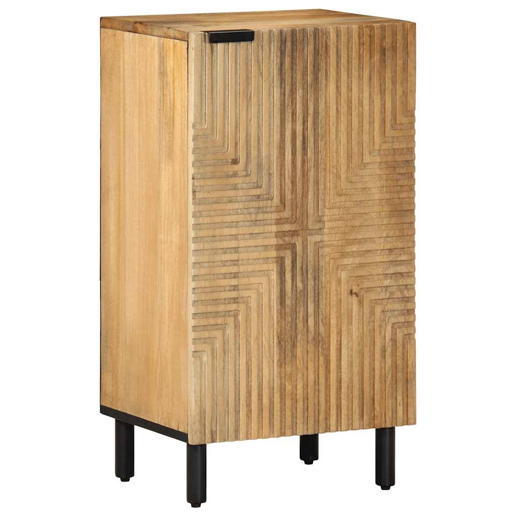 vidaXL Sideboard Braun 40x33x75 cm Massivholz Mango