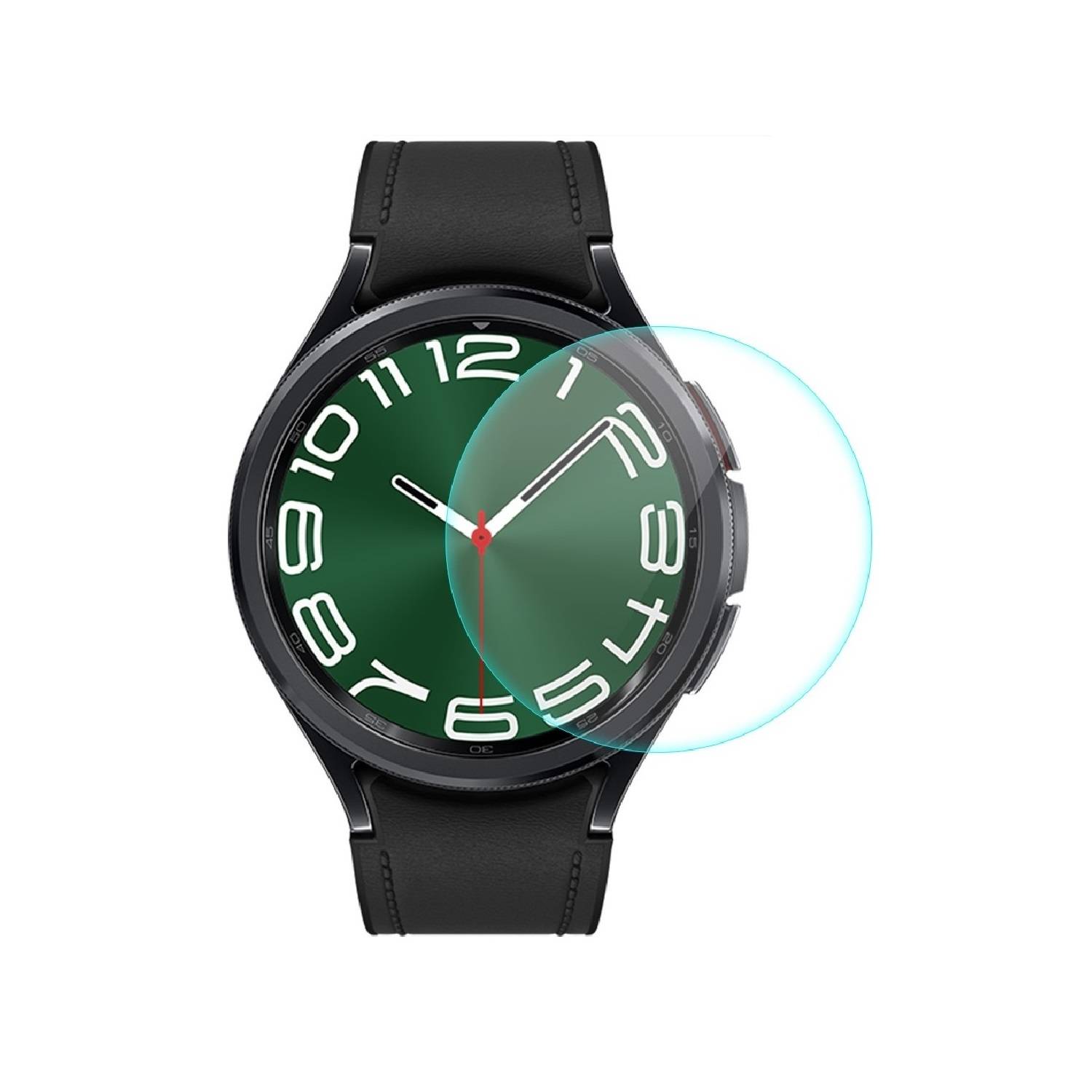 3x 9H Panzerglas für Samsung Galaxy Watch 7 44 mm HD KLAR echtes Tempered Glass Panzerfolie Displayschutz Schutzglas Hartglas Schutzfolie