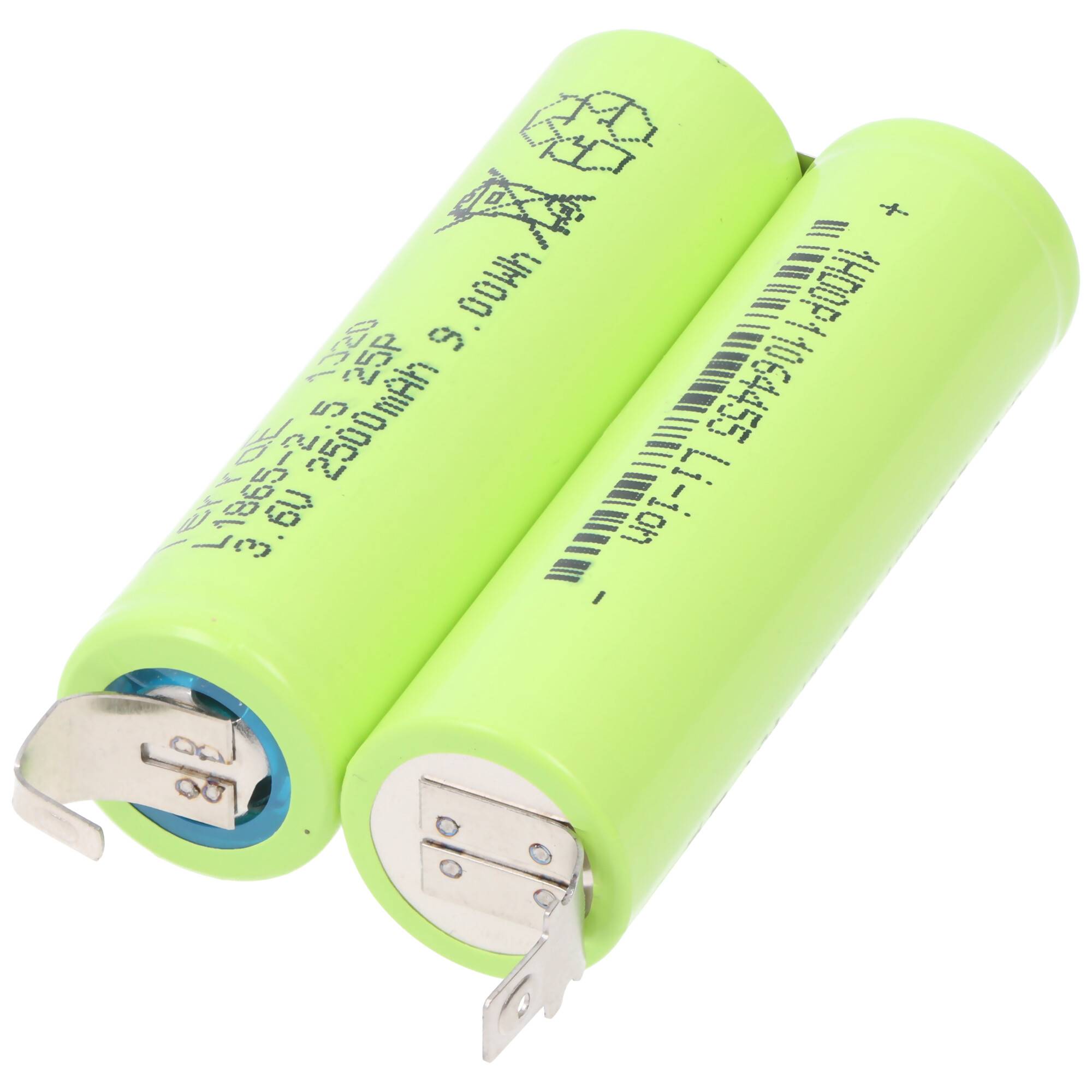 Akku passend für Philips IPL Lumea Precision Plus, Philips Prestige SC2001, SC2002, Li-Ion, 7,2V 2500mAh