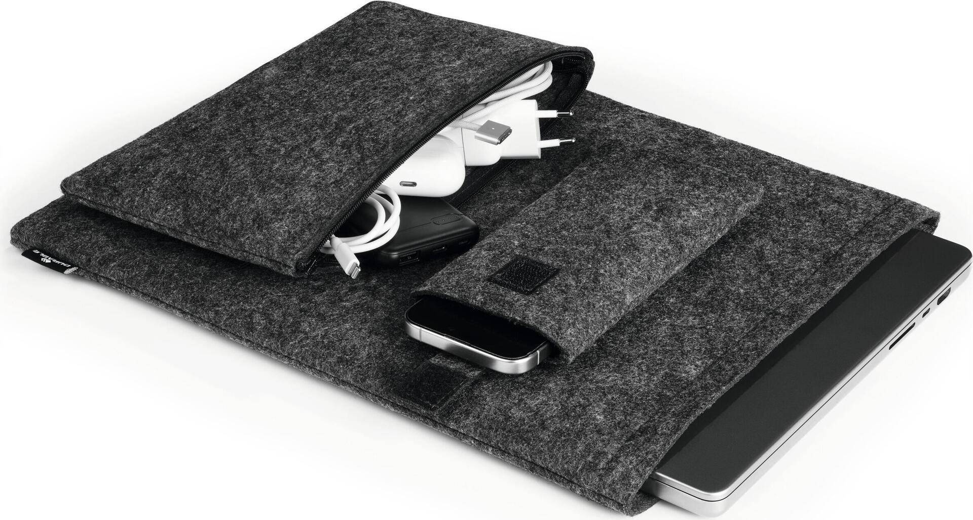 DURABLE Schutzhülle MultiBag 16,4 Effect für Laptops anth. Multimedia-Technik
