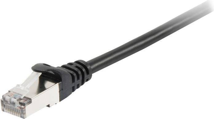 Equip Patchkabel Cat6A S/FTP 2xRJ45 2.00m schwarz LSZH Polybeutel Kabel RJ45 Cat.6