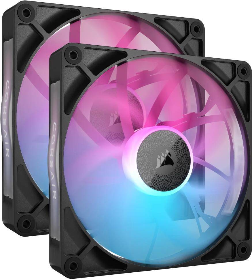 CORSAIR Lüfter 140*140*25 RX140 RGB iCUE Link Dual Kit Multimedia-Technik