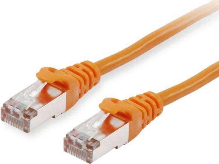 Equip Patchkabel Cat6 S/FTP 2xRJ45 50.00m orange LSZH Polybeutel Multimedia-Technik Kabel