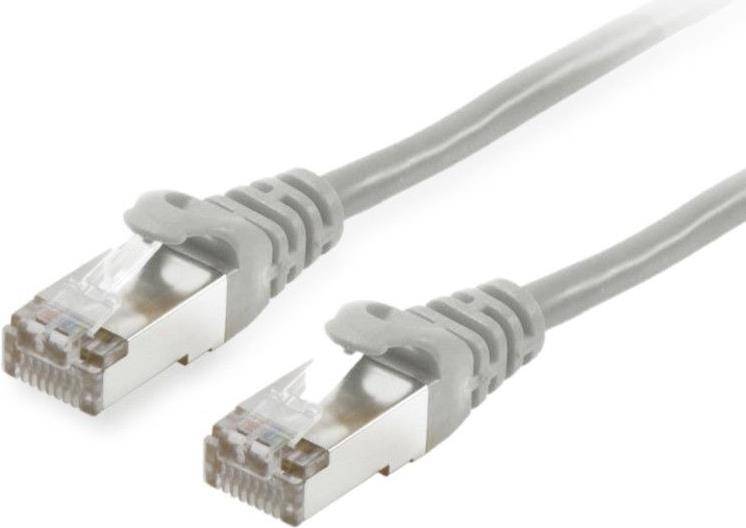 Equip Patchkabel Cat6 S/FTP 2xRJ45 30.00m grau LSZH Polybeutel Kabel RJ45 Cat.6