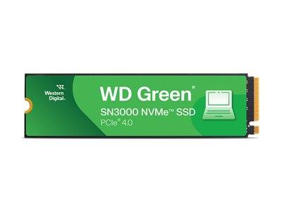 WD Green SN3000 NVMe SSD 500GB M.2 2280 Komponenten Speicherlaufwerke Interne SSDs