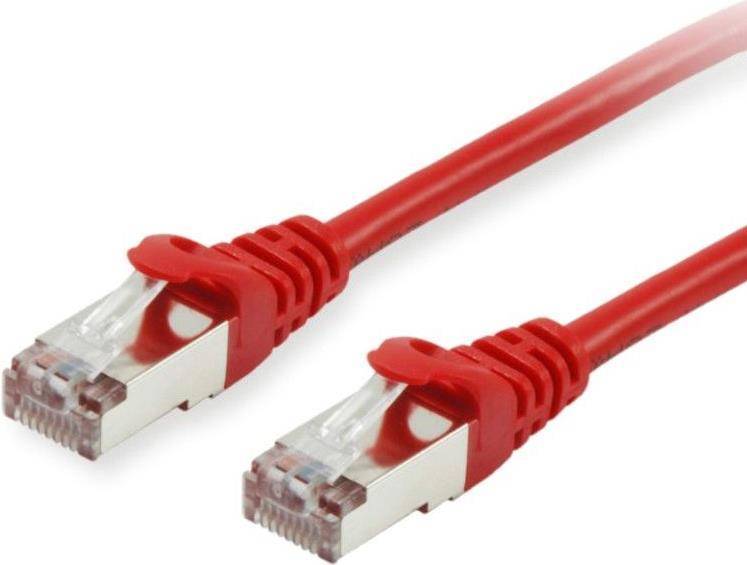 Equip Patchkabel Cat6 S/FTP 2xRJ45 50.00m rot LSZH Polybeutel Multimedia-Technik Kabel