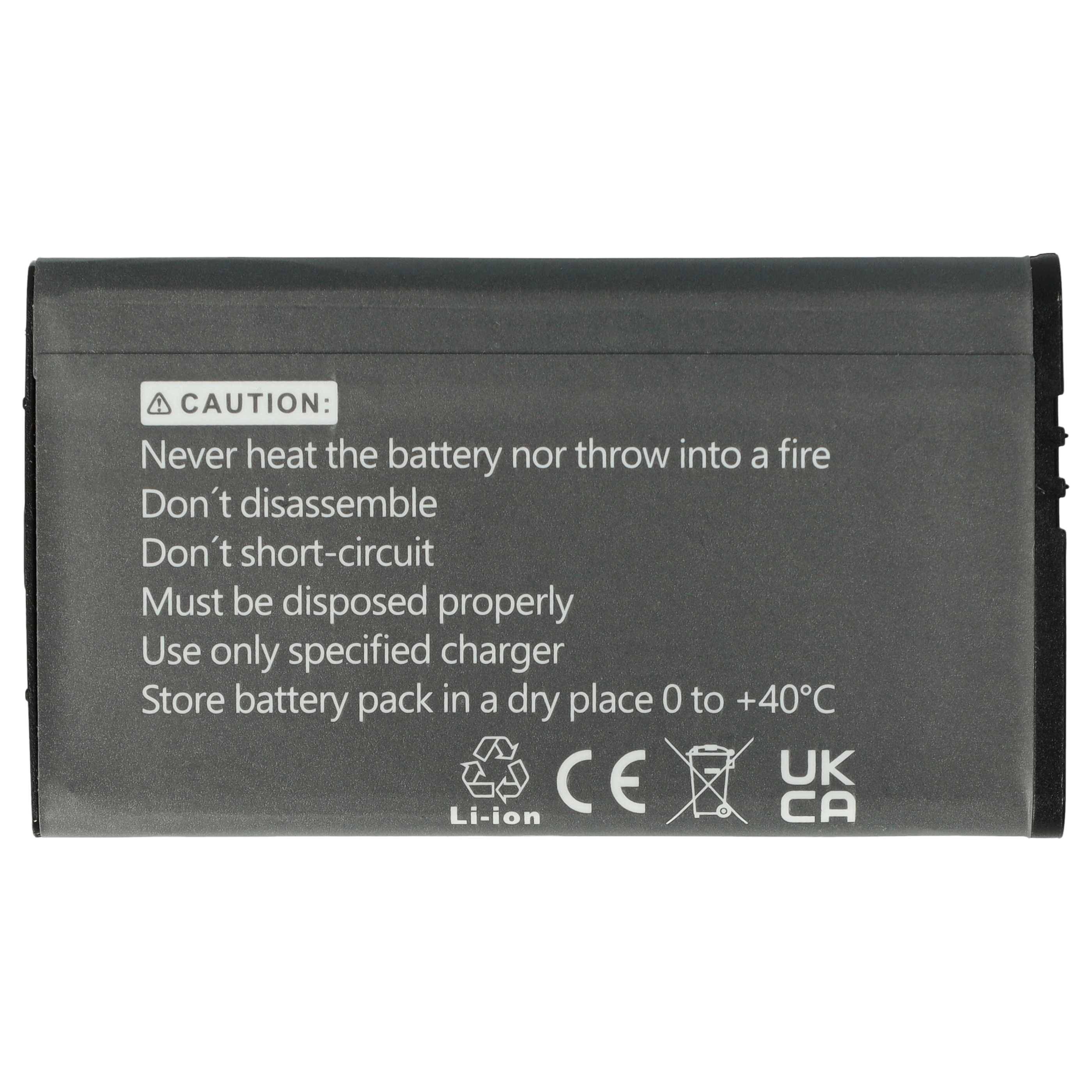 vhbw 2x Akku kompatibel mit Nintendo 3DS LL, 3DS XL, DS XL 2015, New 3DS XL Spielekonsole (1800 mAh, 3,7 V, Li-Ion)