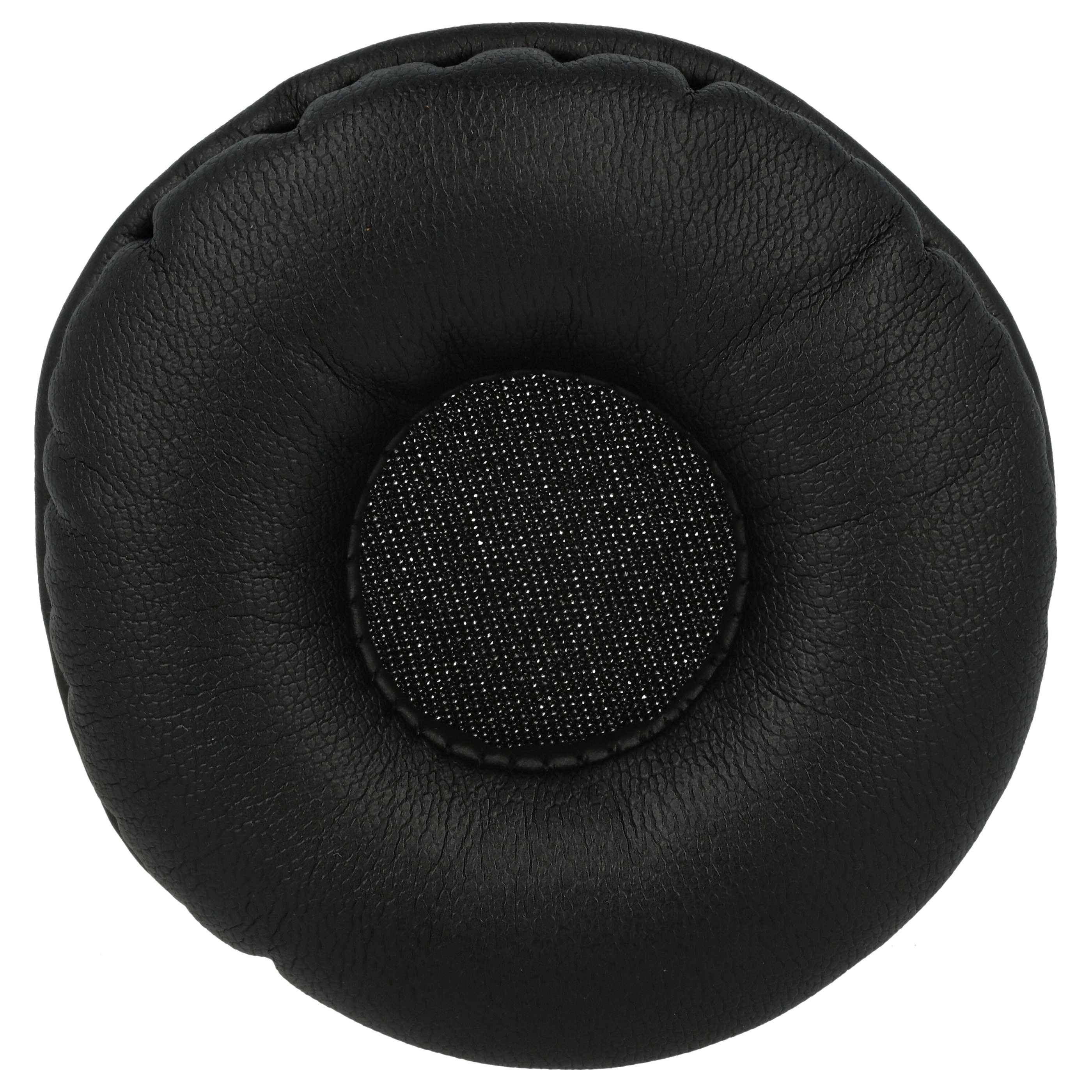vhbw Ohrpolster kompatibel mit Sony MDR V4, V3, V5 Kopfhörer Headset, Schaumstoff / Kunstfaser Schwarz