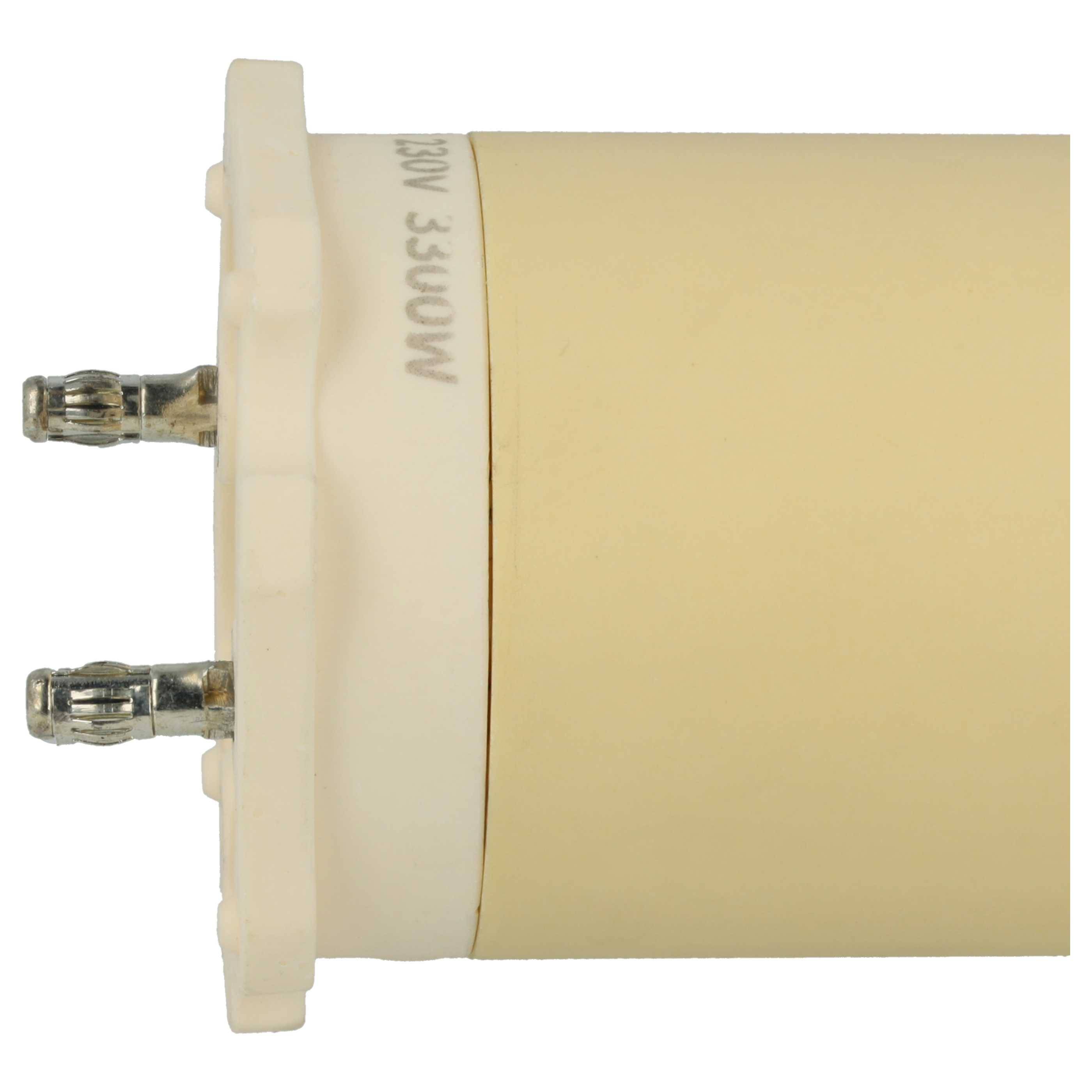 vhbw Heizelement kompatibel mit Leister Mistral 6 System Heißluftschweißpistole - Keramik Heizkern, 4,4 x 8,6 cm