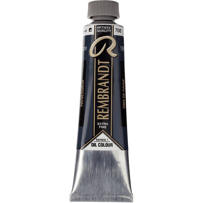 ROYAL TALENS REMBRANDT Ölfarbe, 40 ml, paynegrau