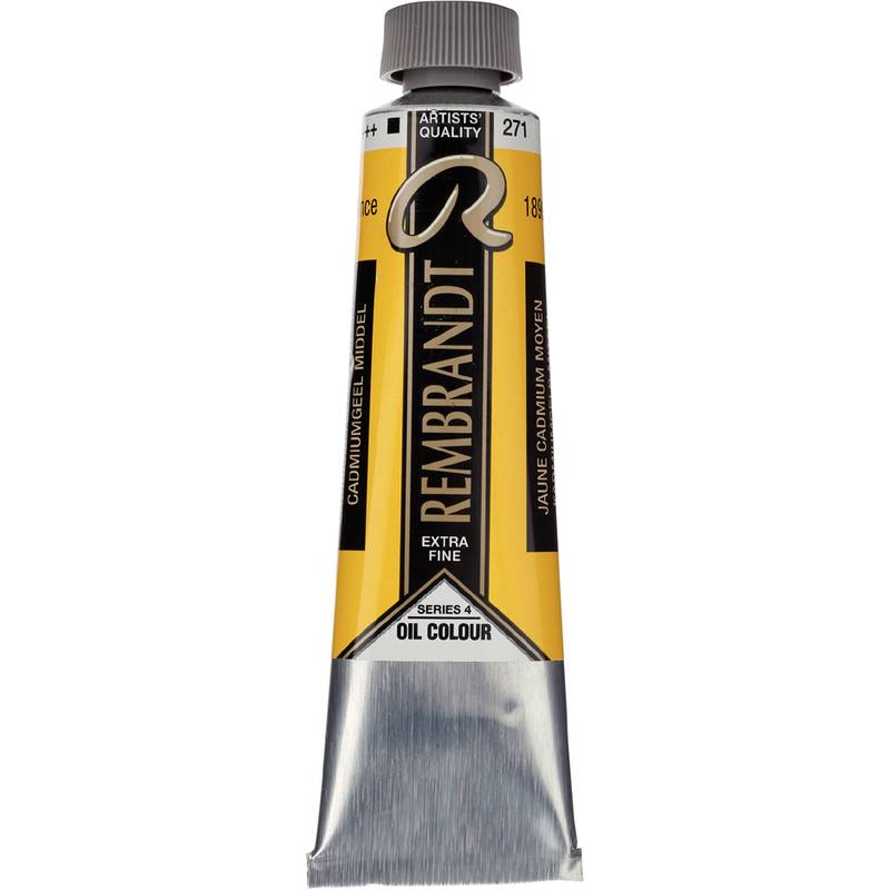 ROYAL TALENS REMBRANDT Ölfarbe, 40 ml, kadmiumgelb mittel