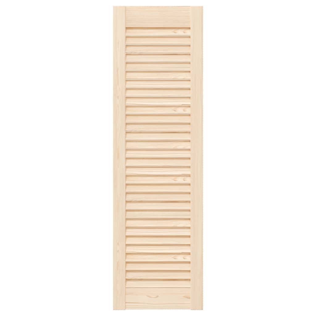 vidaXL Schranktür Lamellen-Design 99x29,5 cm Massivholz Kiefer