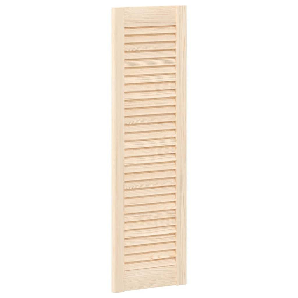 vidaXL Schranktüren Lamellen-Design 4 Stk. 99x29,5cm Massivholz Kiefer
