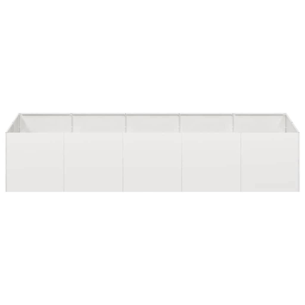 vidaXL Pflanzkübel 200x80x40 cm Edelstahl