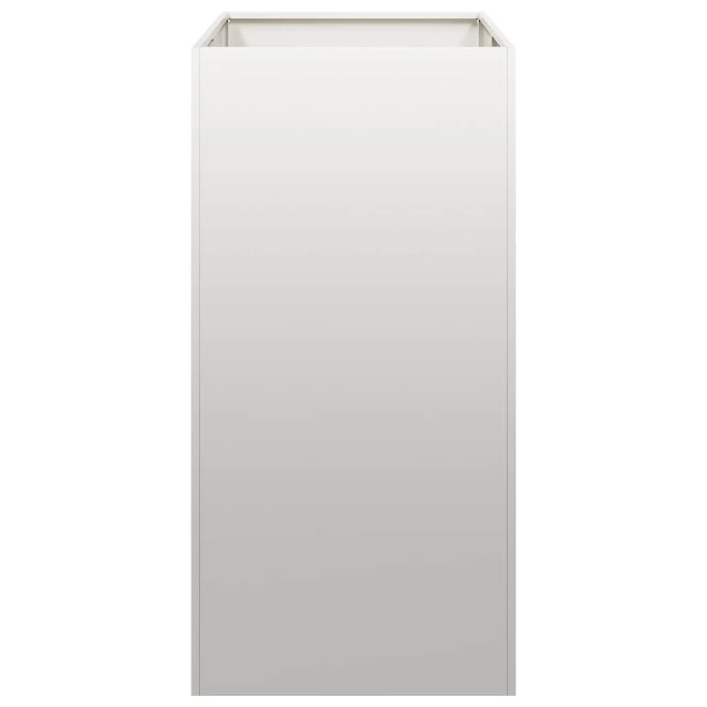 vidaXL Pflanzkübel 40x80x80 cm Edelstahl