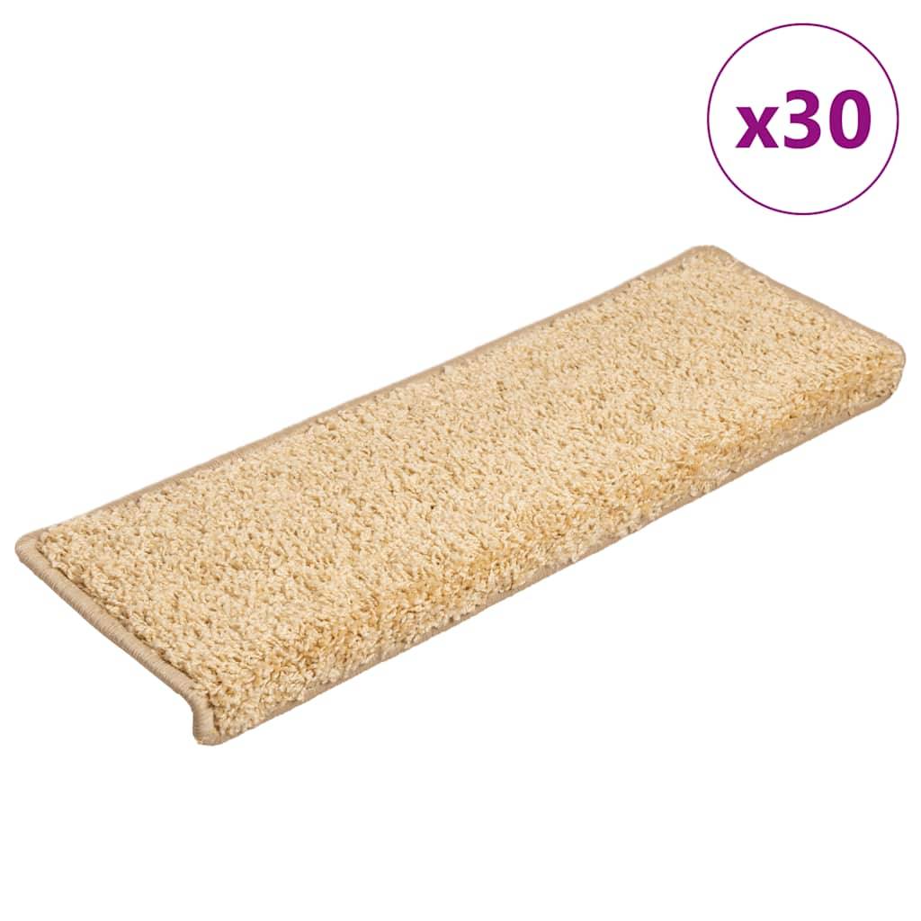 vidaXL Stufenmatten 30 Stk. 65x21x4 cm Braun
