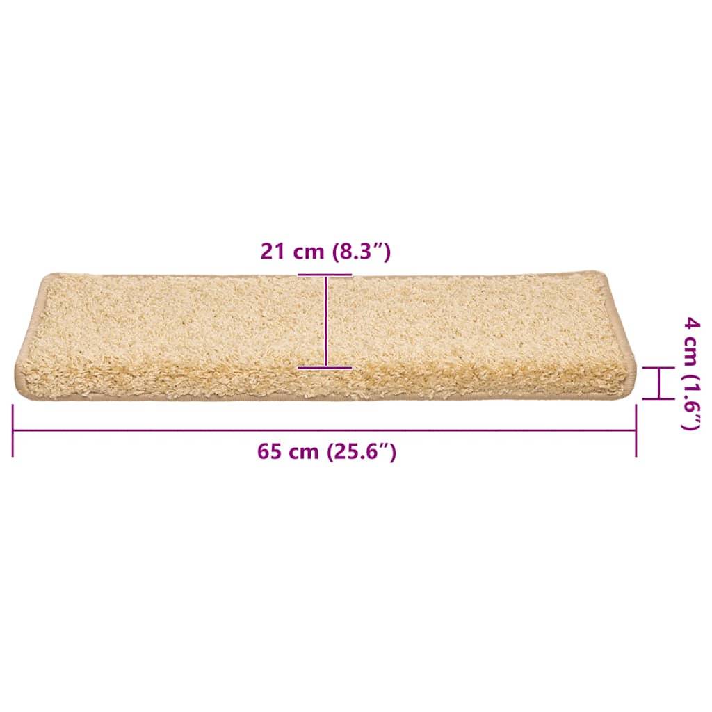 vidaXL Stufenmatten 30 Stk. 65x21x4 cm Braun