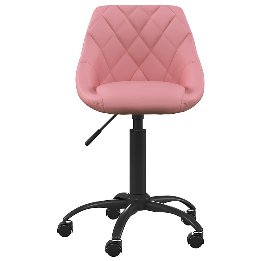 vidaXL Esszimmerstuhl Rosa Samt