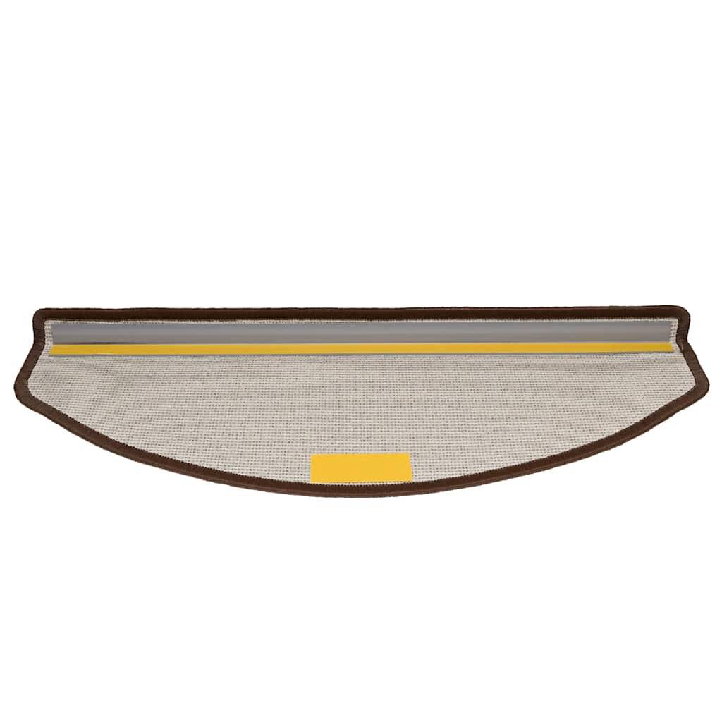 vidaXL Stufenmatten 30 Stk. Kaffeebraun 65x24x4 cm