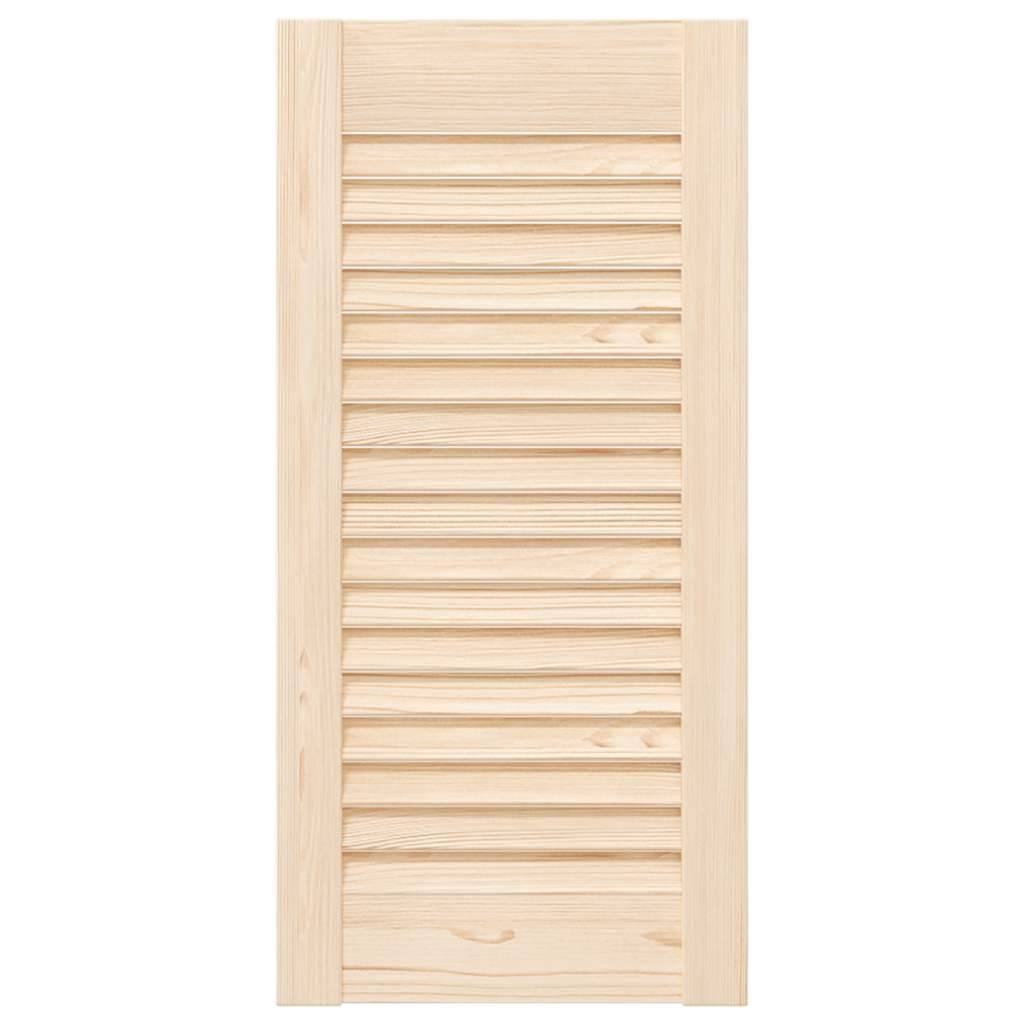 vidaXL Schranktür Lamellen-Design 61,5x29,5 cm Massivholz Kiefer
