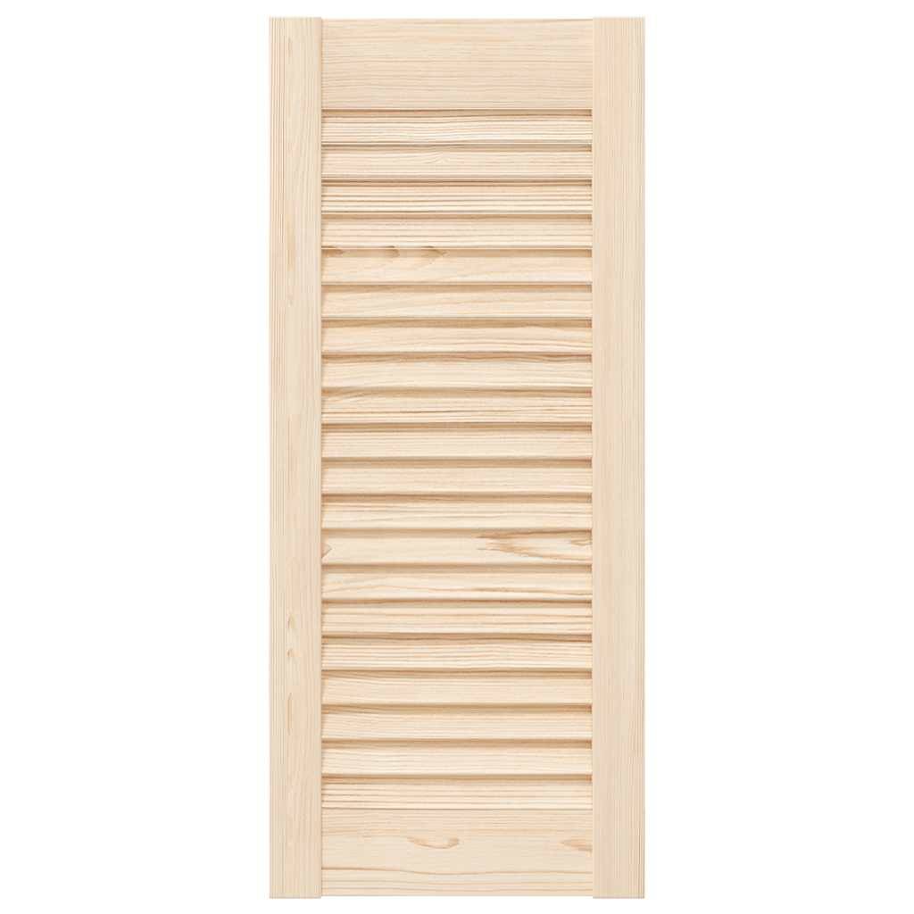 vidaXL Schranktür Lamellen-Design 69x29,5 cm Massivholz Kiefer