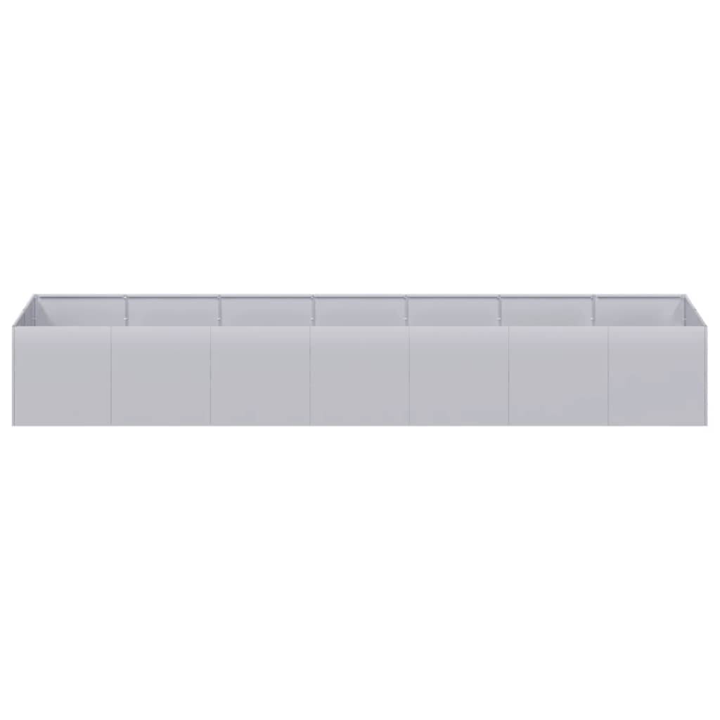 vidaXL Pflanzkübel 280x80x40 cm Verzinkter Stahl