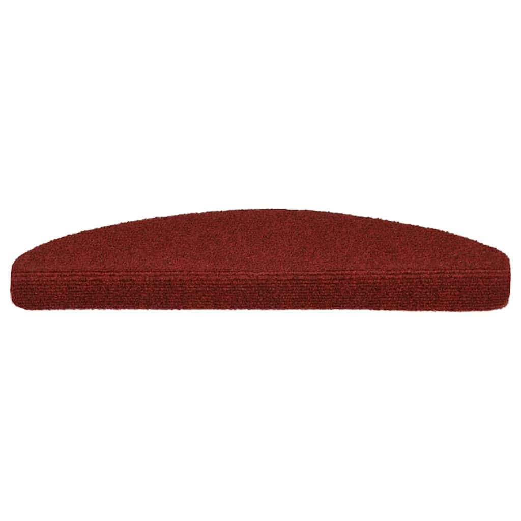 vidaXL Stufenmatten Selbstklebend 20 Stk. Rot 65x21x4 cm