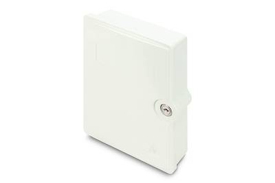 DIGITUS - FTTH/FTTB-Anschlussgehäuse, bestückt, OS2, 12 Fasern, LC/PC