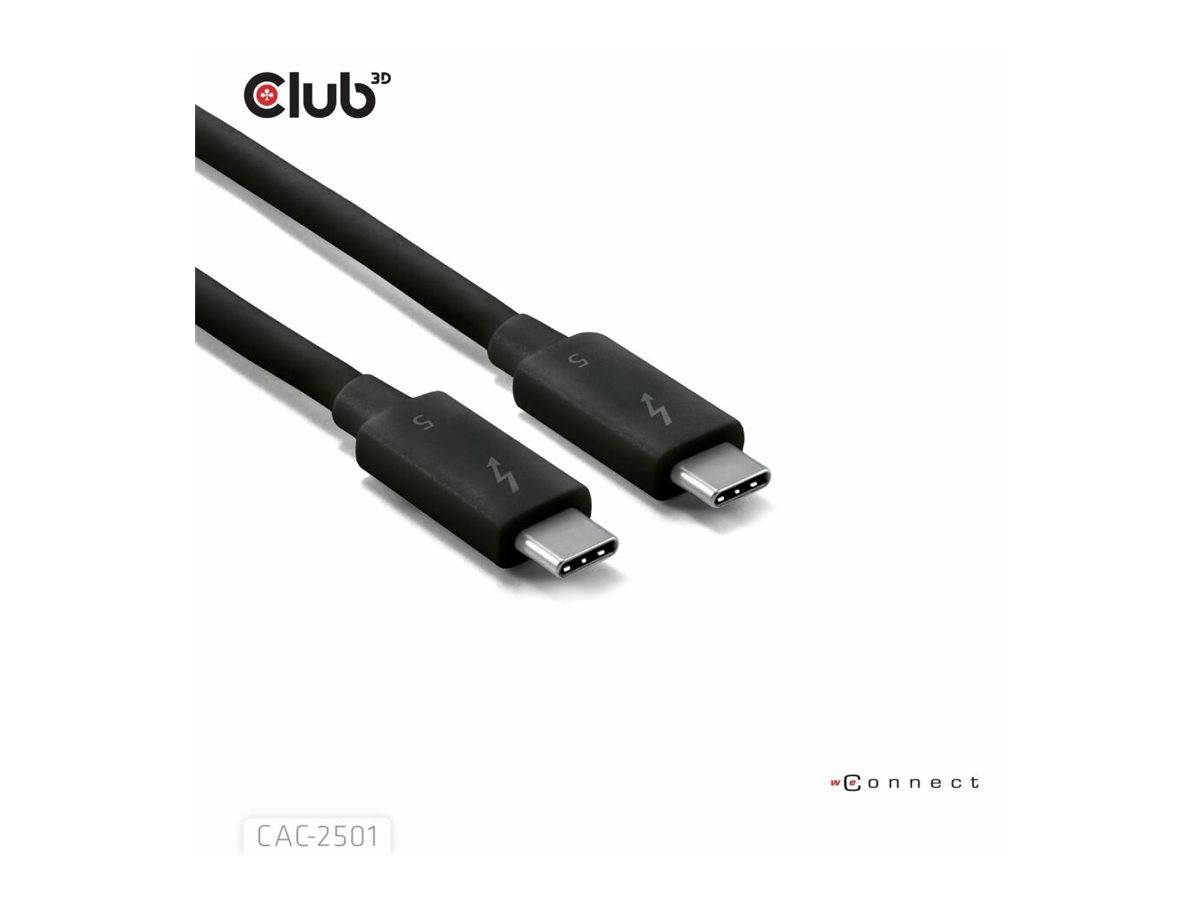 Club 3D - Thunderbolt-Kabel - 24 pin USB-C (M)