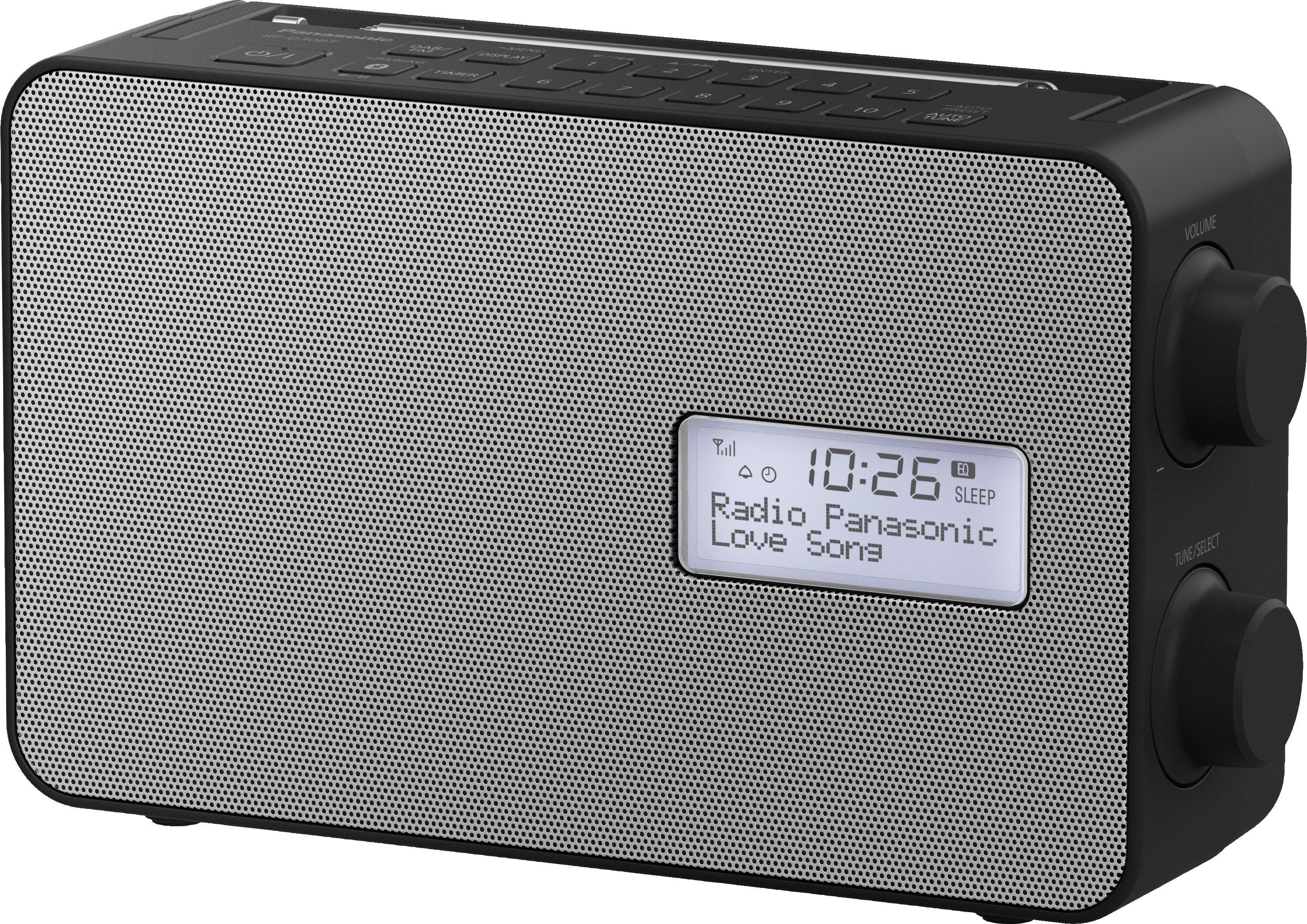 Panasonic RF-D30BTEG-K sw Digitalradio UKW,DAB+,Bluetooth,AUX,Display,IPX4 Unterhaltungselektr. HiFi