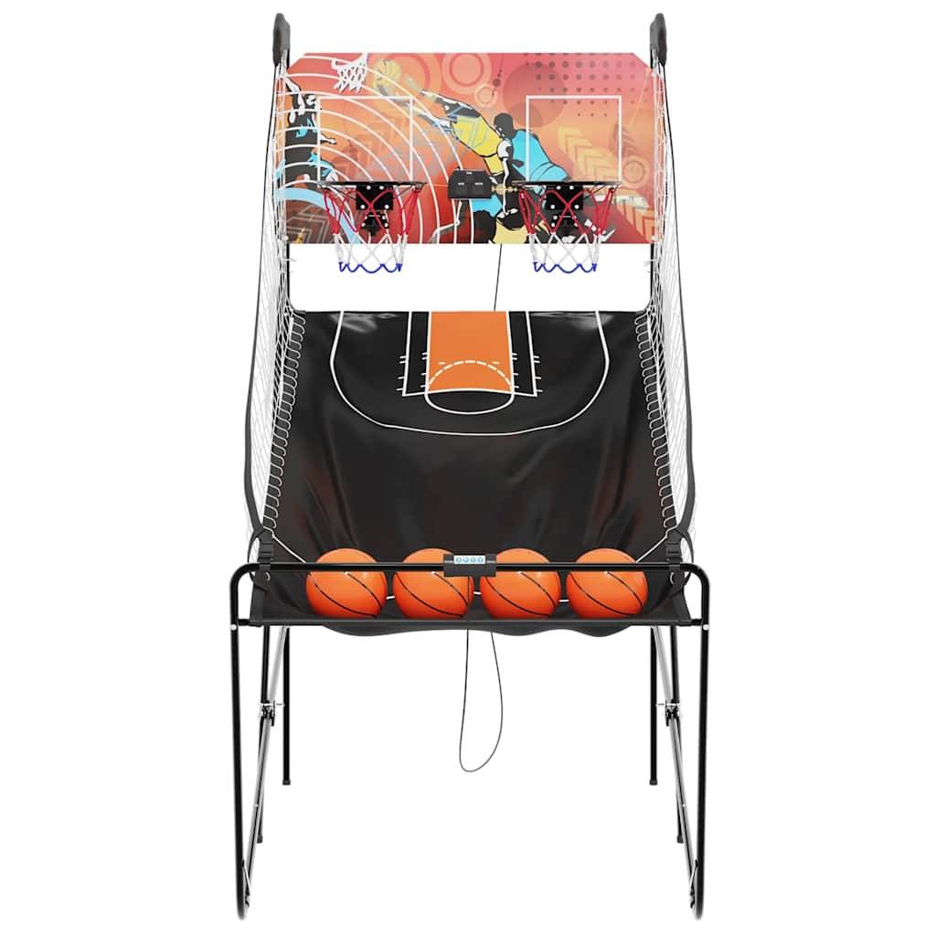 vidaXL Arcade-Basketballspiel mit 4 Bällen für 2 Spieler