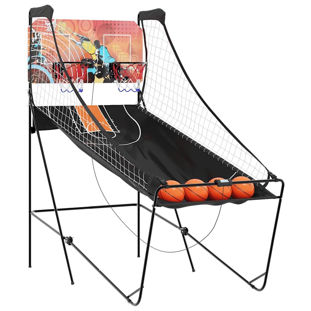 vidaXL Arcade-Basketballspiel mit 4 Bällen für 2 Spieler