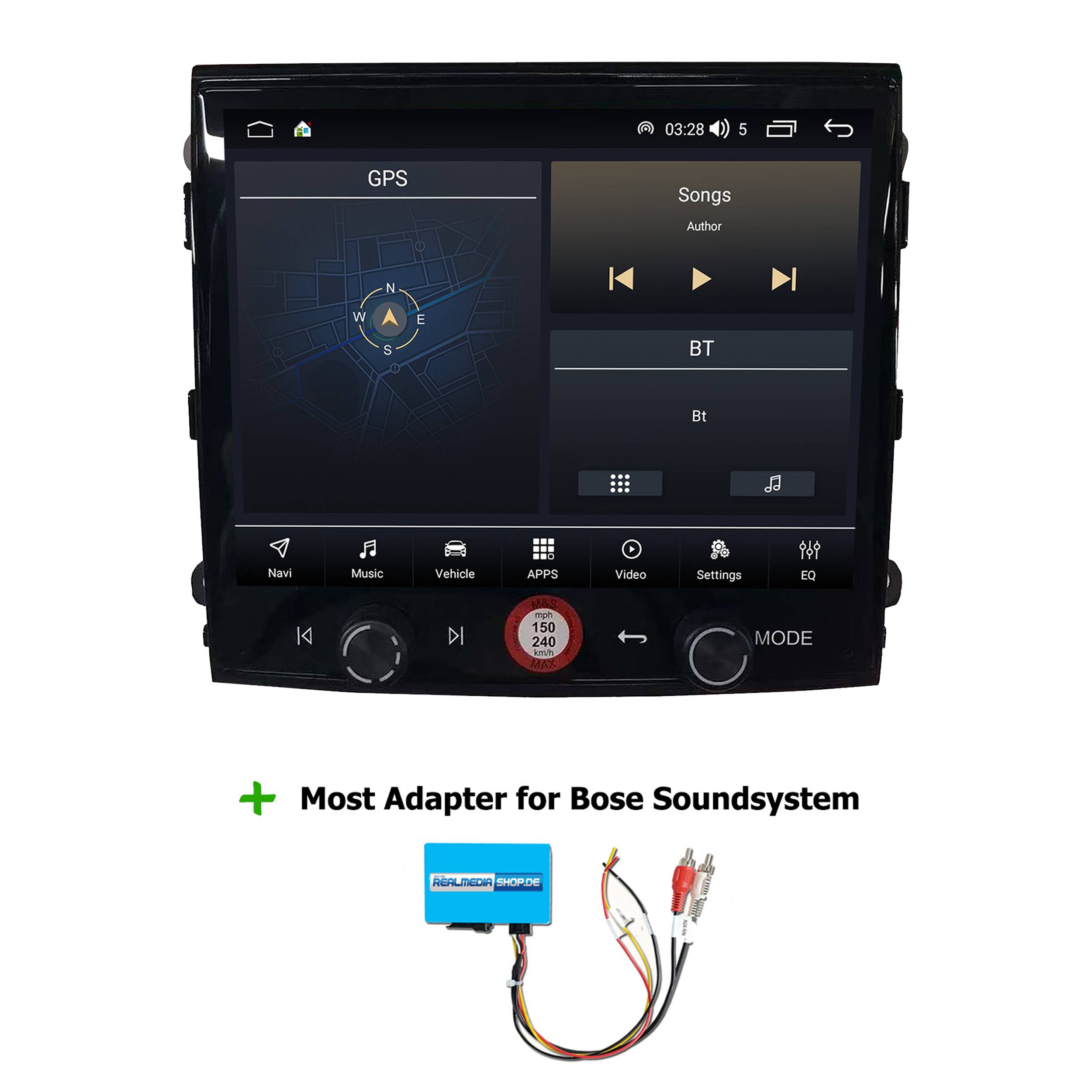 Für Porsche Cayenne 92A BOSE PCM3.1 8.4" Android GPS Navi CarPlay AndroidAuto