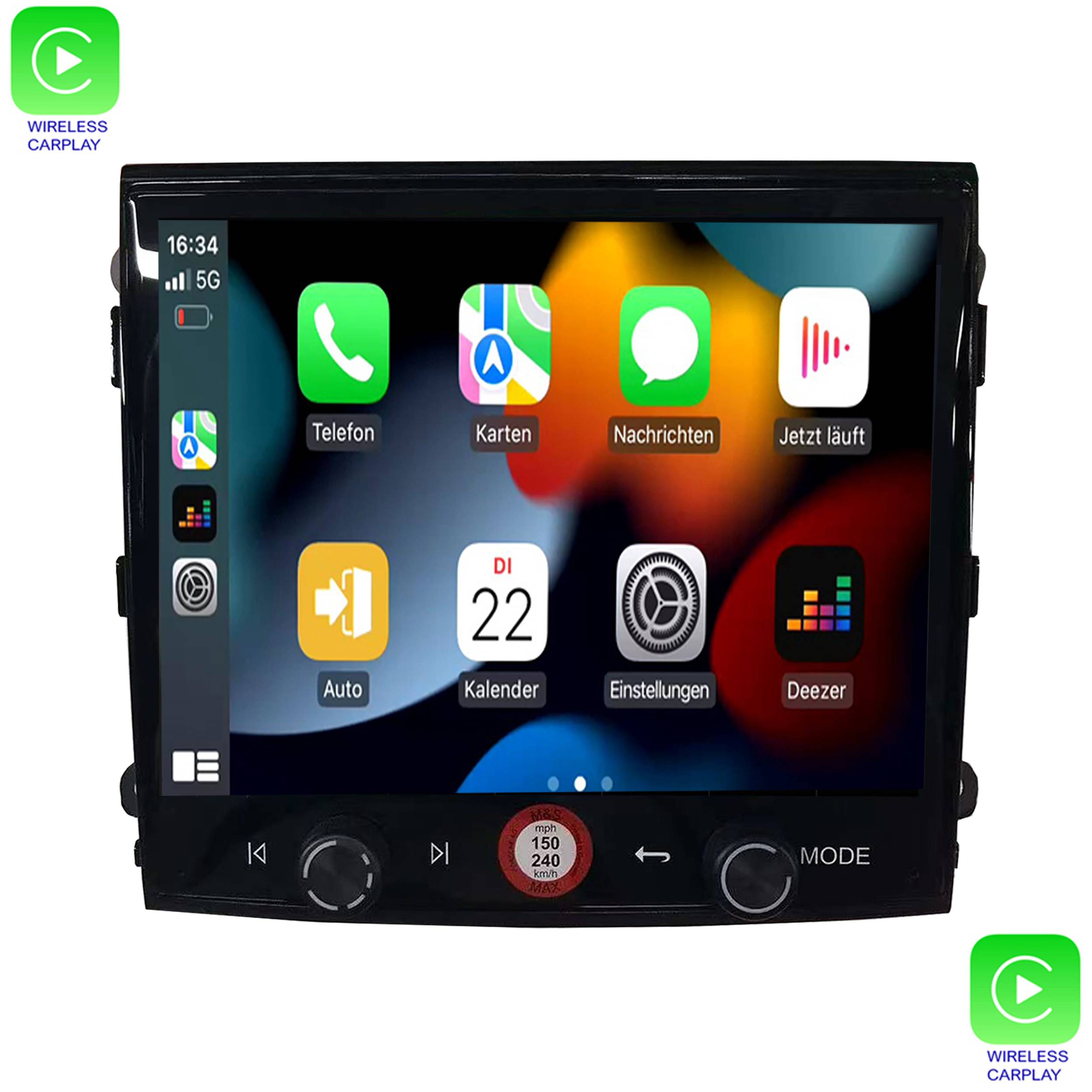 Für Porsche Cayenne 92A BOSE PCM3.1 8.4" Android GPS Navi CarPlay AndroidAuto