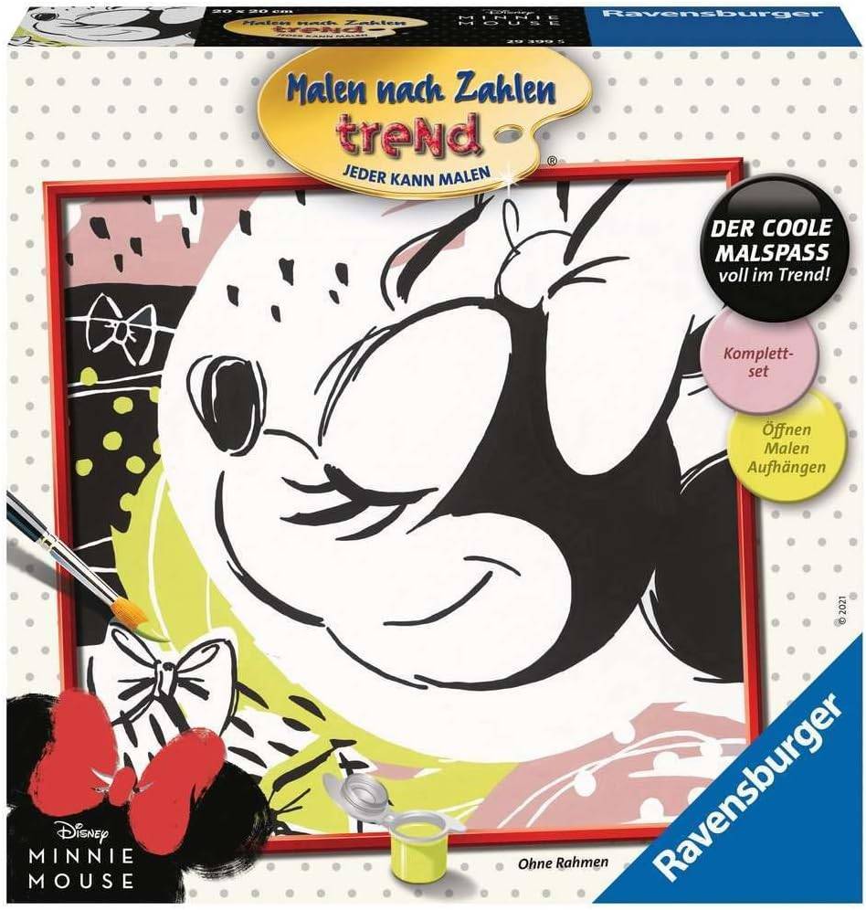Ravensburger Malen nach Zahlen 29399 Timeless Minnie