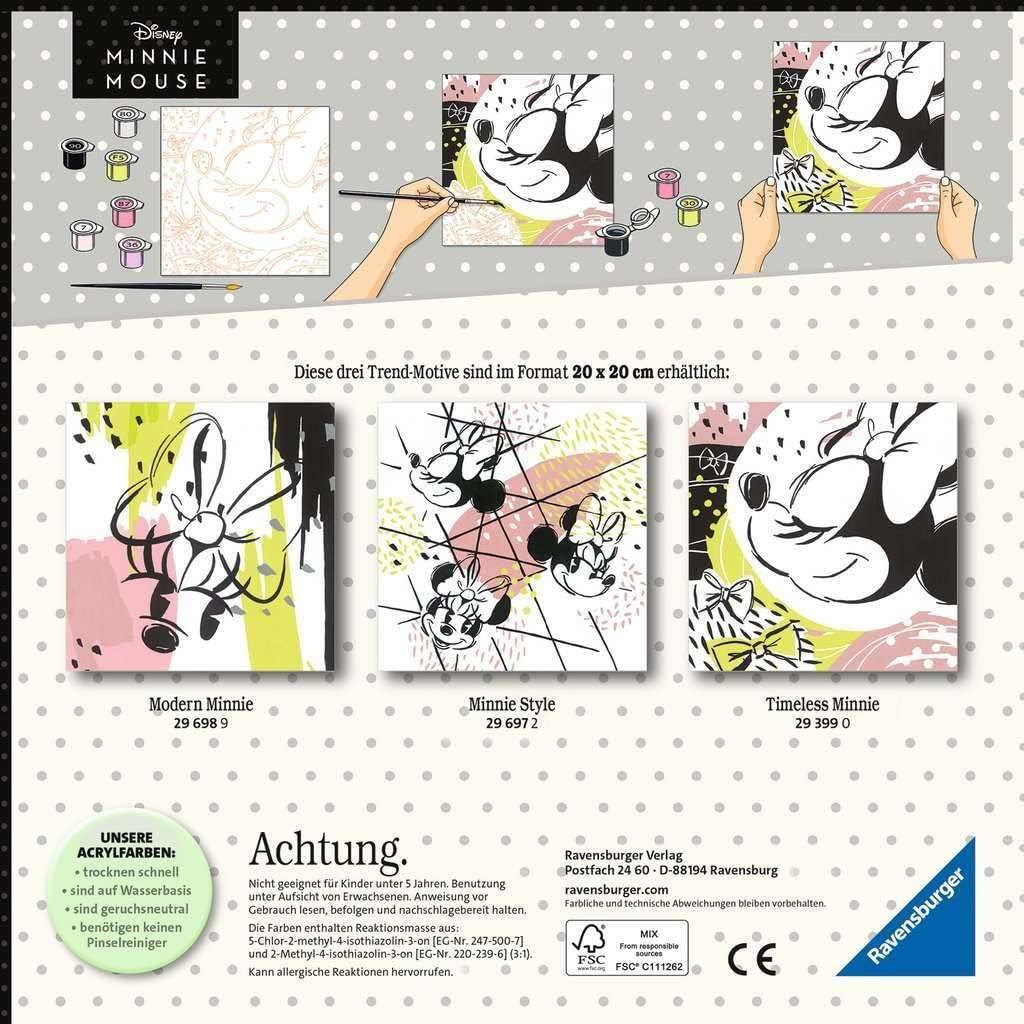Ravensburger Malen nach Zahlen 29399 Timeless Minnie